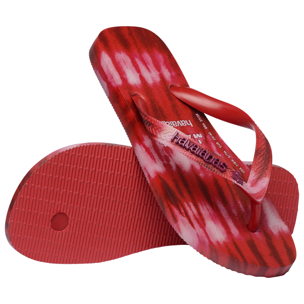 Women's Isabel Marant Top Ikat Flip Flops - Red